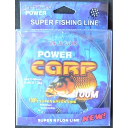 Рибальська волосінь DrAGON Power Carp, 100м., діаметр 0,80мм